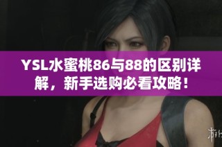 YSL水蜜桃86与88的区别详解，新手选购必看攻略！