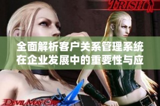 全面解析客户关系管理系统在企业发展中的重要性与应用策略