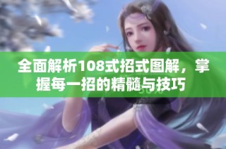全面解析108式招式图解，掌握每一招的精髓与技巧 