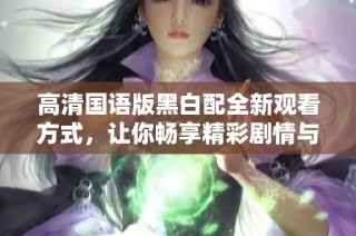 高清国语版黑白配全新观看方式，让你畅享精彩剧情与感人瞬间