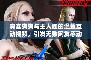 真实狗狗与主人间的温馨互动视频，引发无数网友感动与共鸣