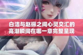 白洁与赵振之间心灵交汇的高潮瞬间在哪一章完整呈现