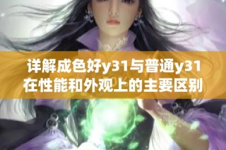 详解成色好y31与普通y31在性能和外观上的主要区别分析
