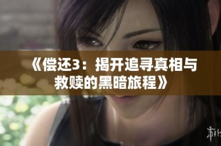 《偿还3：揭开追寻真相与救赎的黑暗旅程》