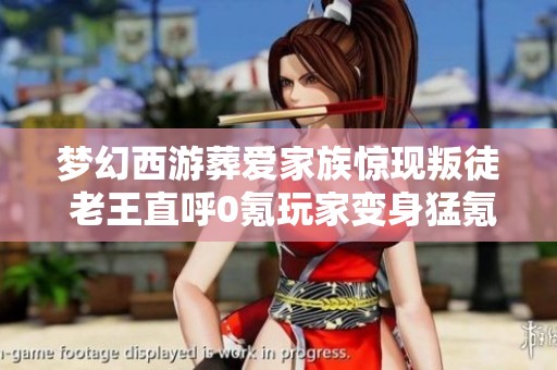 梦幻西游葬爱家族惊现叛徒 老王直呼0氪玩家变身猛氪战士！