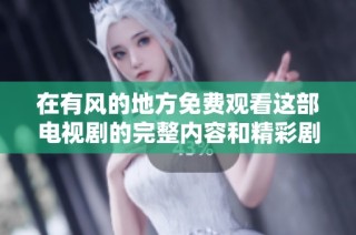 在有风的地方免费观看这部电视剧的完整内容和精彩剧情分析